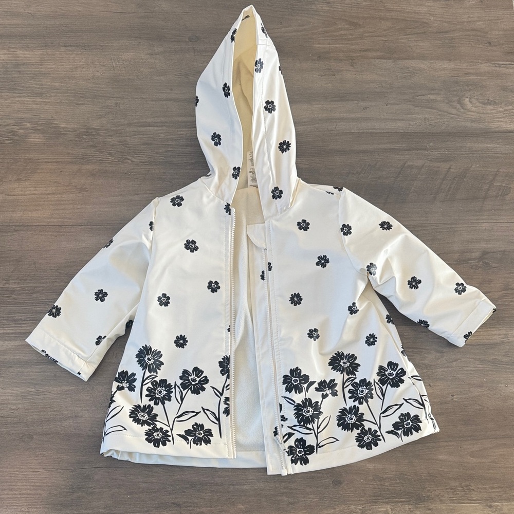 Floral Kids Hooded Jacket